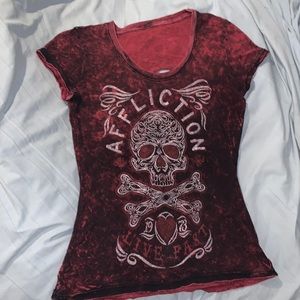 BKE Affliction Reversible Tshirt